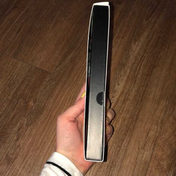 Unisex Black Metal Linked Apple Watch Band - Picture 3 of 3